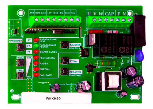 Central Placa Rossi Kxh30 Sensor Hall Dz3 Dz4 Nano