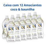 Amaciante Concentrado Coco & Baunilha 12 Unidades De 1 Litro