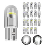 20 Focos T10 194 168 W5w 2825 Cob Bombillas Led 6000k Blanco