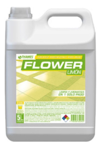 Desodorante Limpiador Desinfectante Para Piso Flower 5lts