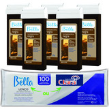 Kit Cera Rollon Negra Refil Depilação Depil Bella 6 Produtos