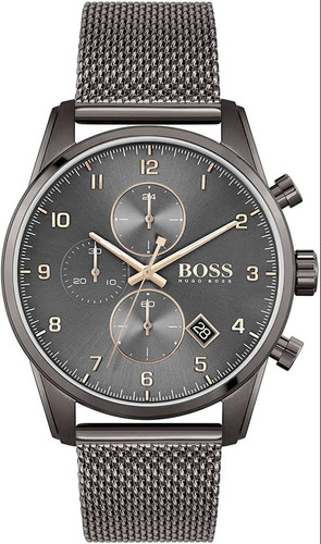 Reloj Hugo Boss Skymaster 1513837  De Acero Inox. P/hombre