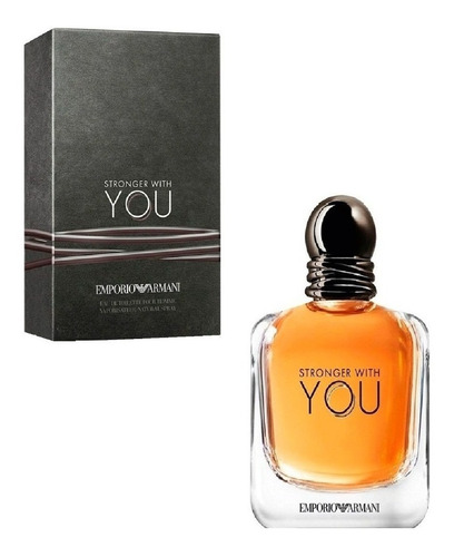 Perfume Stronger With You Emporio Armani 100ml Org+ Obsequio