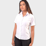 Camisete Feminina Manga Curta Gabardine Uniforme