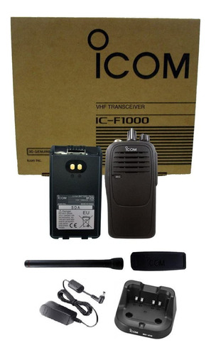 Icom Ic-f1000 01 5 Watt 16 Canal Vhf 136-174mhz Radio De Dos