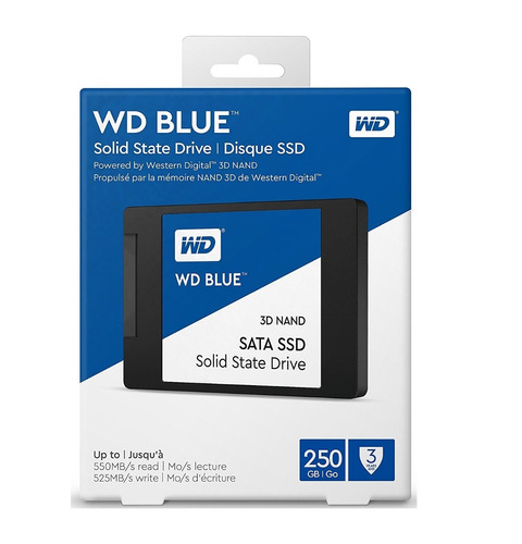 Western Digital Wd Blue Pc Ssd Disco De Estado Solido 250gb