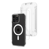 Funda Spigen Ultra Hybrid Para iPhone 15 Pro Max + Templado