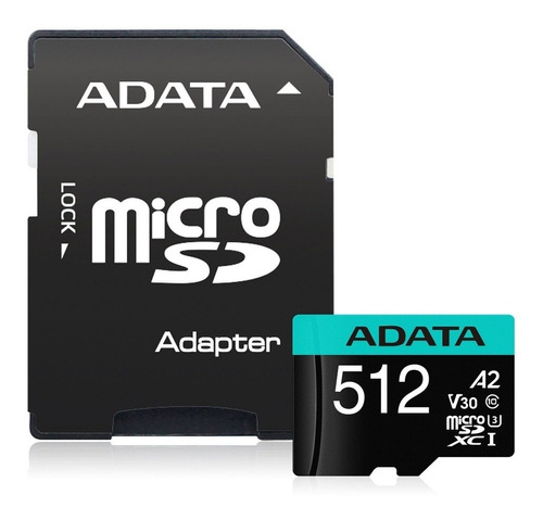 Memoria Flash Adata Premier Pro 512gb Microsdxc Clase 10 /vc