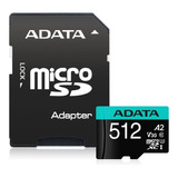 Memoria Flash Adata Premier Pro 512gb Microsdxc Clase 10 /vc
