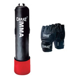 Saco De Boxeo 1,55x33 Con Agarradera+guantes De Mma Caray