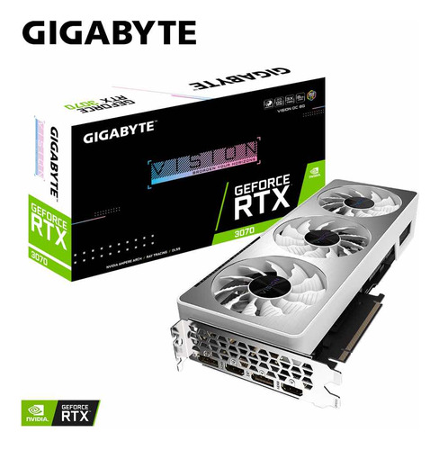 Gigabyte Vision Rtx 3070 8gb Oc Tarjeta De Video Gaming