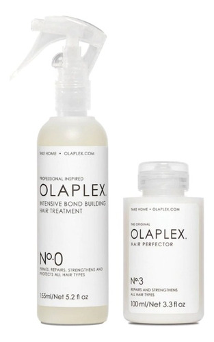 Kit Tratamiento Para Cabello Olaplex No.0 Y No.3