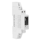 Medidor De Energía Din Rail Digital Lcd 220v Eléctrico Monof