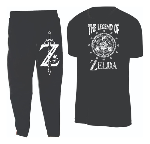 Conjuntos Camiseta Y Sudaderas The Legend Of Zelda Adul Niño