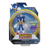 Sonic The Hedgehog Con Esmeralda Morada Jakks Pacific