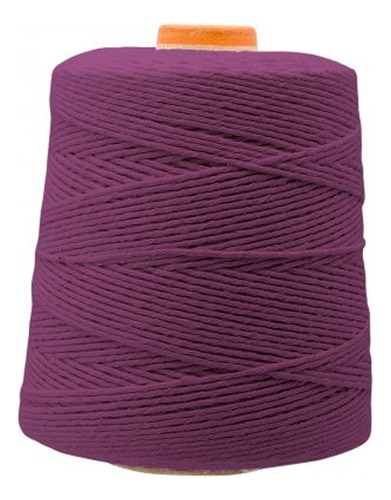 Barbante N°8 Colorido Crochê Artesanato 700g Beterraba