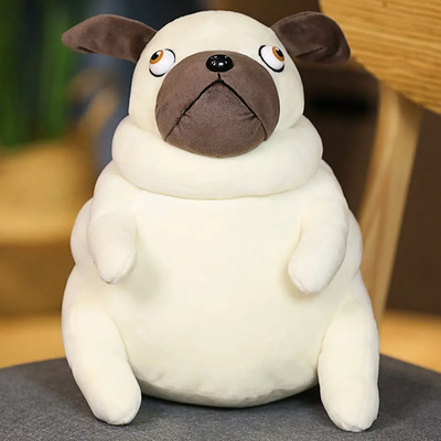 Ztt Lindo Muñeco De Peluche Pug, Cachorro, Perro, Muñeco