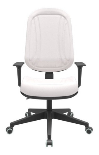 Cadeira Presidente Premium Nylon Back System Nr17 Branco T83