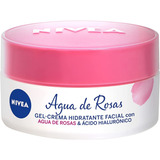 Gel Crema Hidratante Facial Agua De Rosas Nivea 50ml 