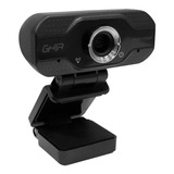 Camara Web Ghia 1080p Negro Con Microfono Via Usb