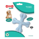 Brinquedo Mordedor Cachorro Filhote Spinner Resistente Azul