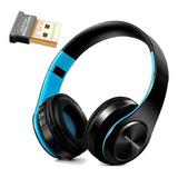 Adapador Bluetooth Para Pc Con Auricular Inalámbrico V4 Color Azul