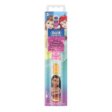 Escova Elétrica Oral-b Princess Disney + 2 Pilhas Aa