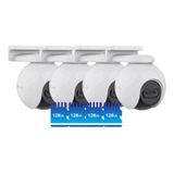 Kit X4 Camara Seguridad Wifi Exterior Ezviz +4 Memorias 128g