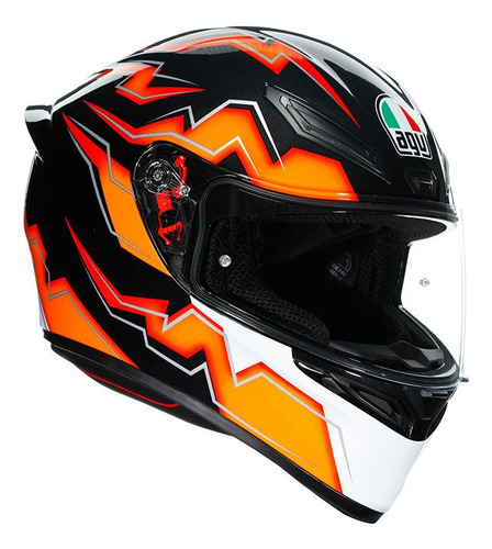 Casco Cerrado Agv K-1 E2205 Multi Kripton Ngo/nja