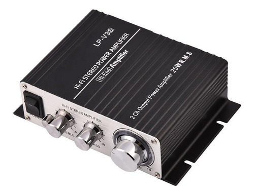 Dc 12v Hi-fi Mini Amplificador De Potencia De Audio Estéreo