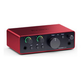 Focusrite Scarlett Solo 4ta Generacion Placa De Audio Usb