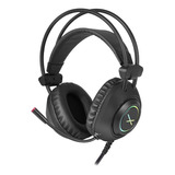 Audifonos Diadema Gamer Pc Microfono Led Consola 3.5mm Xzeal