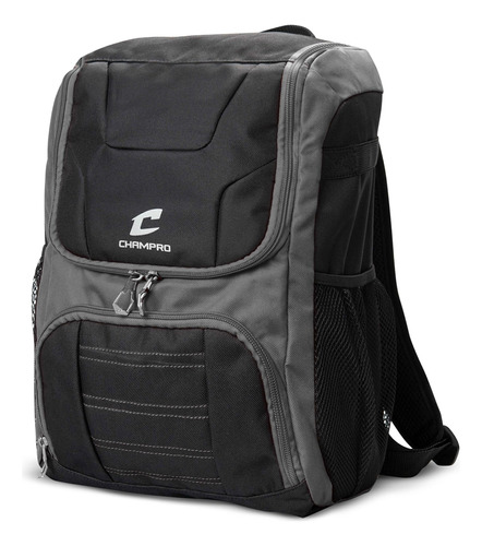 Back Pack Beisbol Softbol Champro E87 Prodigy Gris