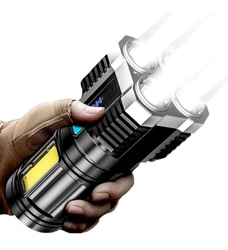 Lanterna Holofote Profissional Q5 Recarregável Ultra Potente