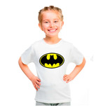 Polera Batman Tradicional Niñas/niños/jovenes