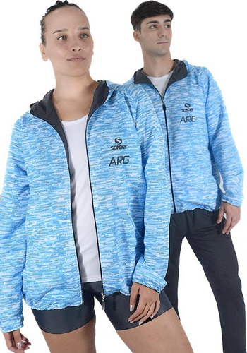 Campera Unisex Sonder Argentina Ultraliviana Estampada 