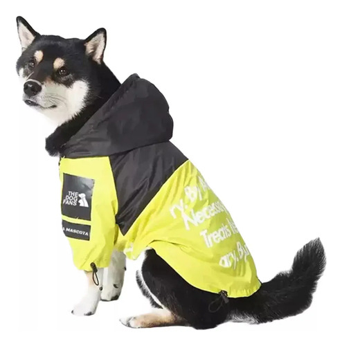 Chaqueta Impermeable Para Perros Grandes Y Medianos