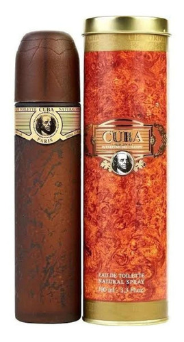 Cuba Paris Cuba Gold Edt 100 ml Original Lacrado