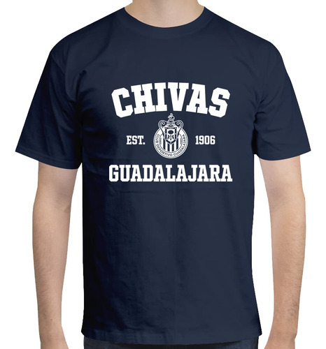 Playera T-shirt Club Deportivo Guadalajara Futbol Chivas 2