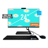 Todo En Uno Lenovo Aio Intel Core I3 1215u Ssd 2tb+ Ram 16gb