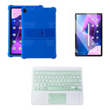 Kit Vidrio + Forro + Teclado Bt Para Lenovo M10 Hd Tb328fu