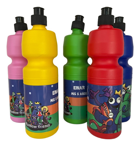10 Botellas Deportiva Plasticas  Personalizado Souvenirs