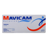 Mavicam Meloxicam Caja C/10 Tabletas De 15 Mg