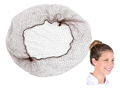 Malla Cofia Gorro Para Cabello Cocina Invisible X 100 Unids