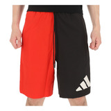 Shorts adidas Básquet Hombre Red/black