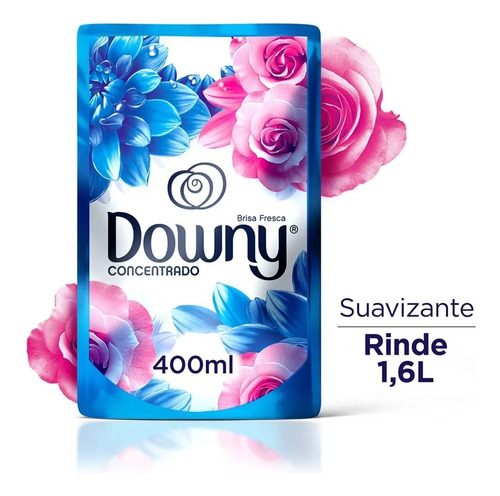 Suavizante Concentrado Brisa Fresca Repuesto Downy 400ml