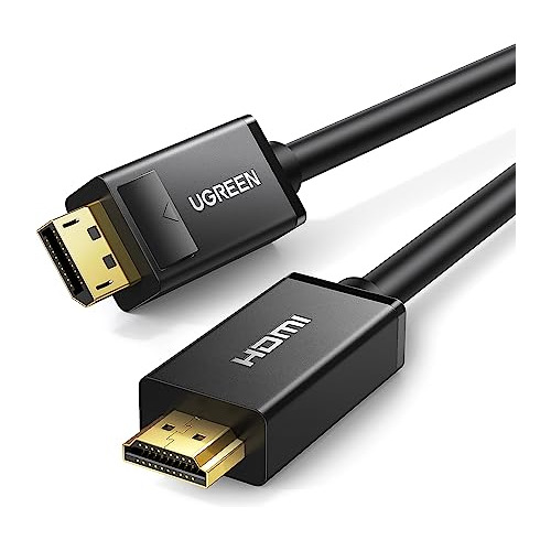 Cable Displayport Hdmi 4k, Conector Unidireccional Uhd ...