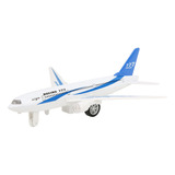 Avião Modelo Em Miniatura Alloy Electronic Pull Back Aircraf