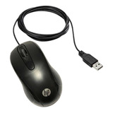 Mouse Hp 2hd77la Optico Scroll Negro, 3 Botones. Nuevo Usb.