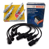 Kit Cables Y Bujias Bosch P/ Renault 18 21 Fuego 2.0 2.2